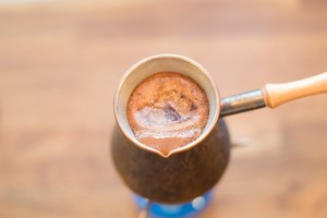 Как заварить кофе в турке