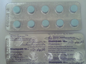 Диазепам: таблетки 