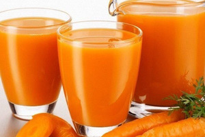 В морковном соке много витамина А