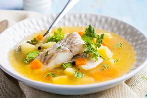 Какое мясо и рыба подходят для диетического супа