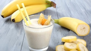 Рецепт бананового белкового коктейля